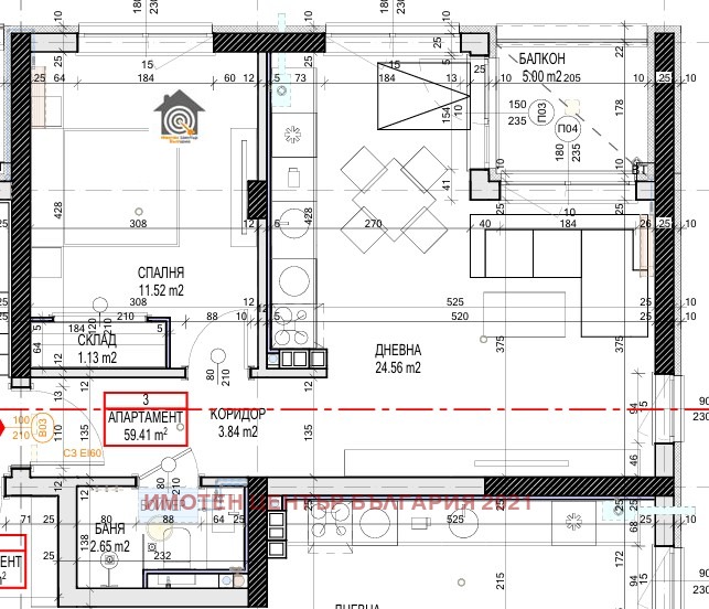 Satılık  1 yatak odası Sofia , Ovça kupel , 68 metrekare | 37350887 - görüntü [3]