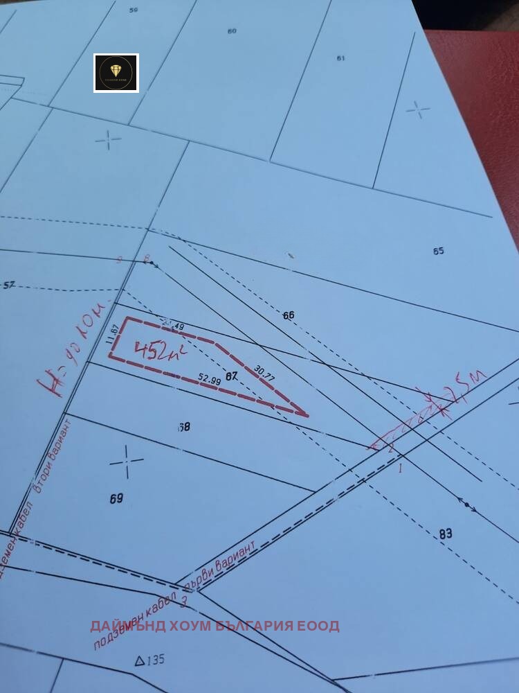 Eladó  Cselekmény régió Plovdiv , Jagodovo , 1498 négyzetméter | 63446408 - kép [3]