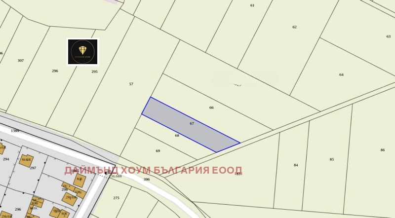 Eladó  Cselekmény régió Plovdiv , Jagodovo , 1498 négyzetméter | 63446408