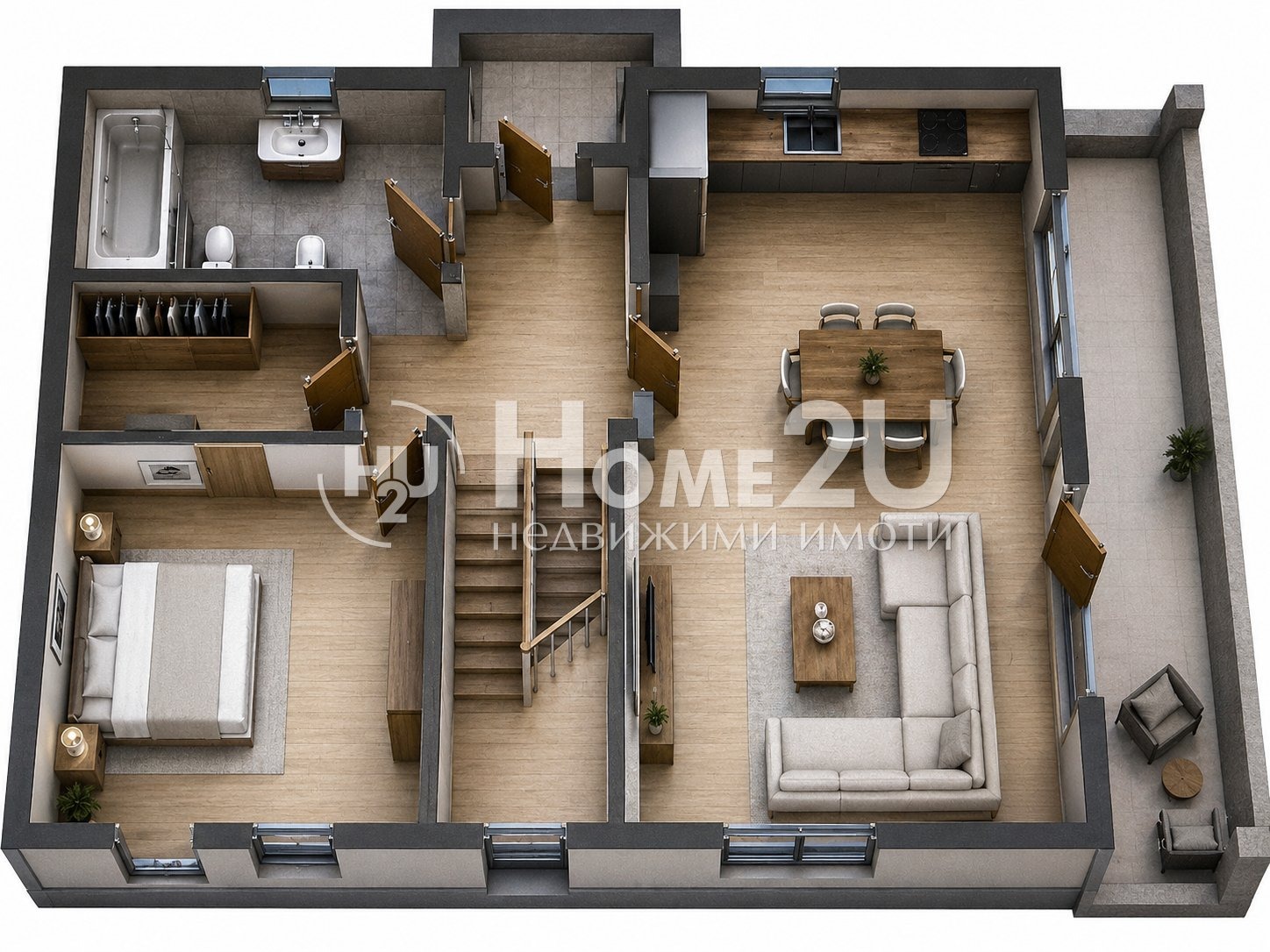 Продава КЪЩА, гр. Костинброд, област София област, снимка 17 - Къщи - 55539484
