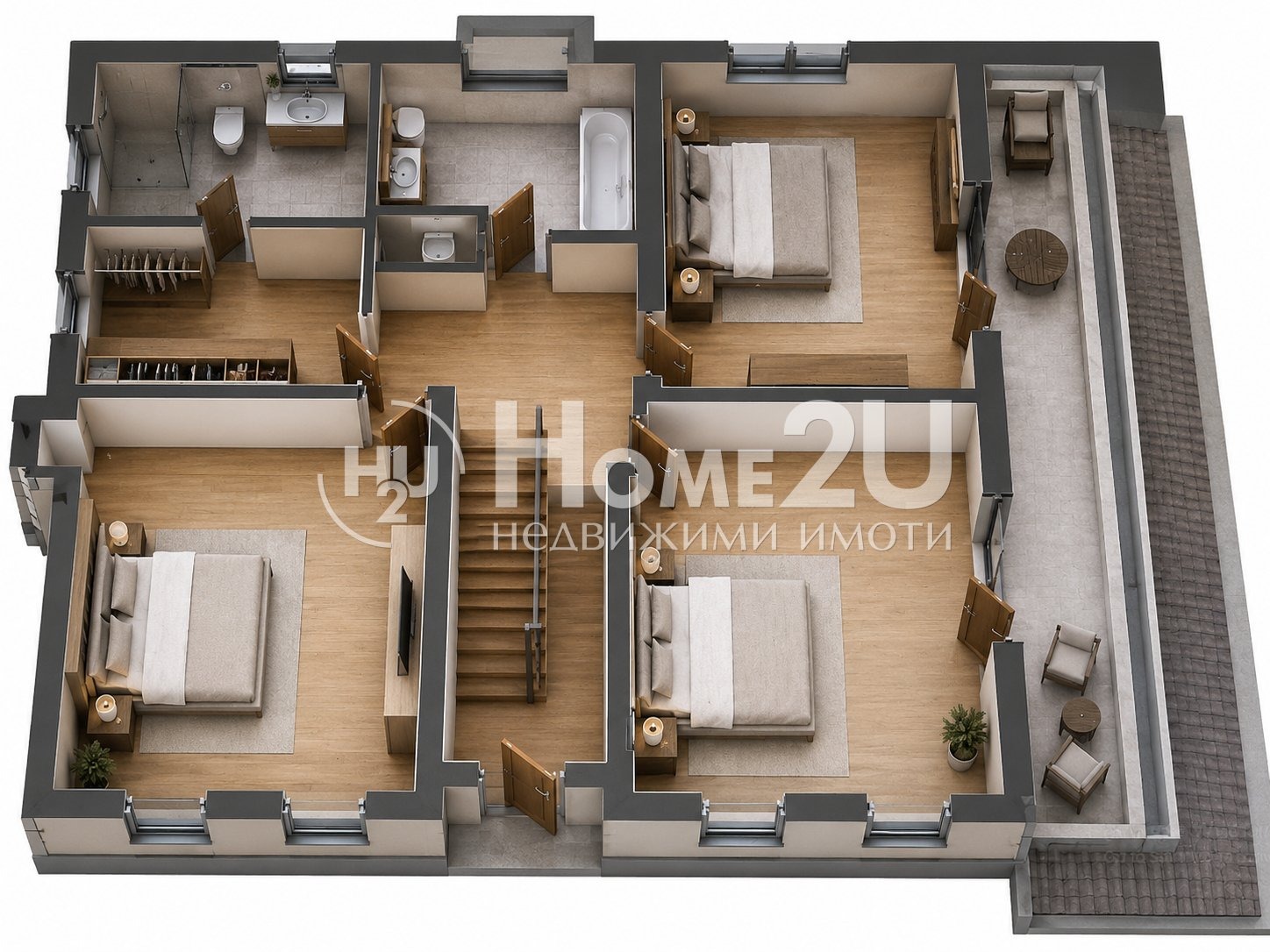 Продава КЪЩА, гр. Костинброд, област София област, снимка 16 - Къщи - 55539484