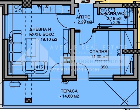 Zu verkaufen  1 Schlafzimmer Plowdiw , Mladeschki Halm , 72 qm | 87891694 - Bild [3]