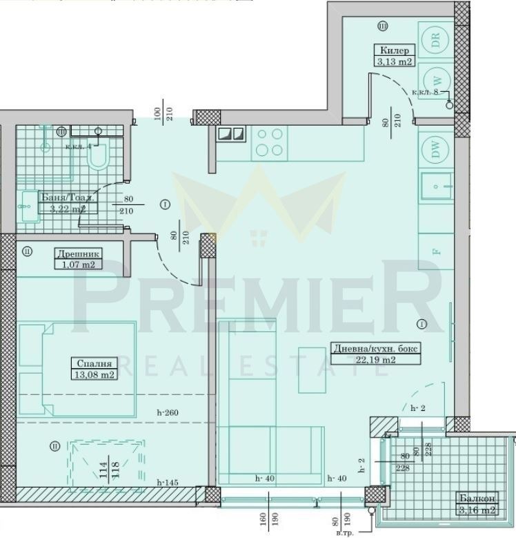Продава 2-СТАЕН, гр. Варна, Възраждане 3, снимка 9 - Апартаменти - 54202051
