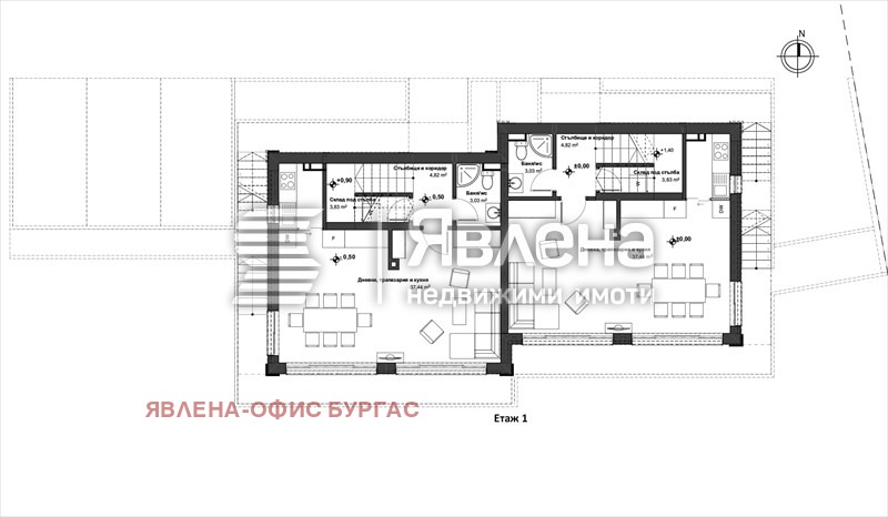 Продава КЪЩА, гр. Бургас, Ветрен, снимка 3 - Къщи - 53079057