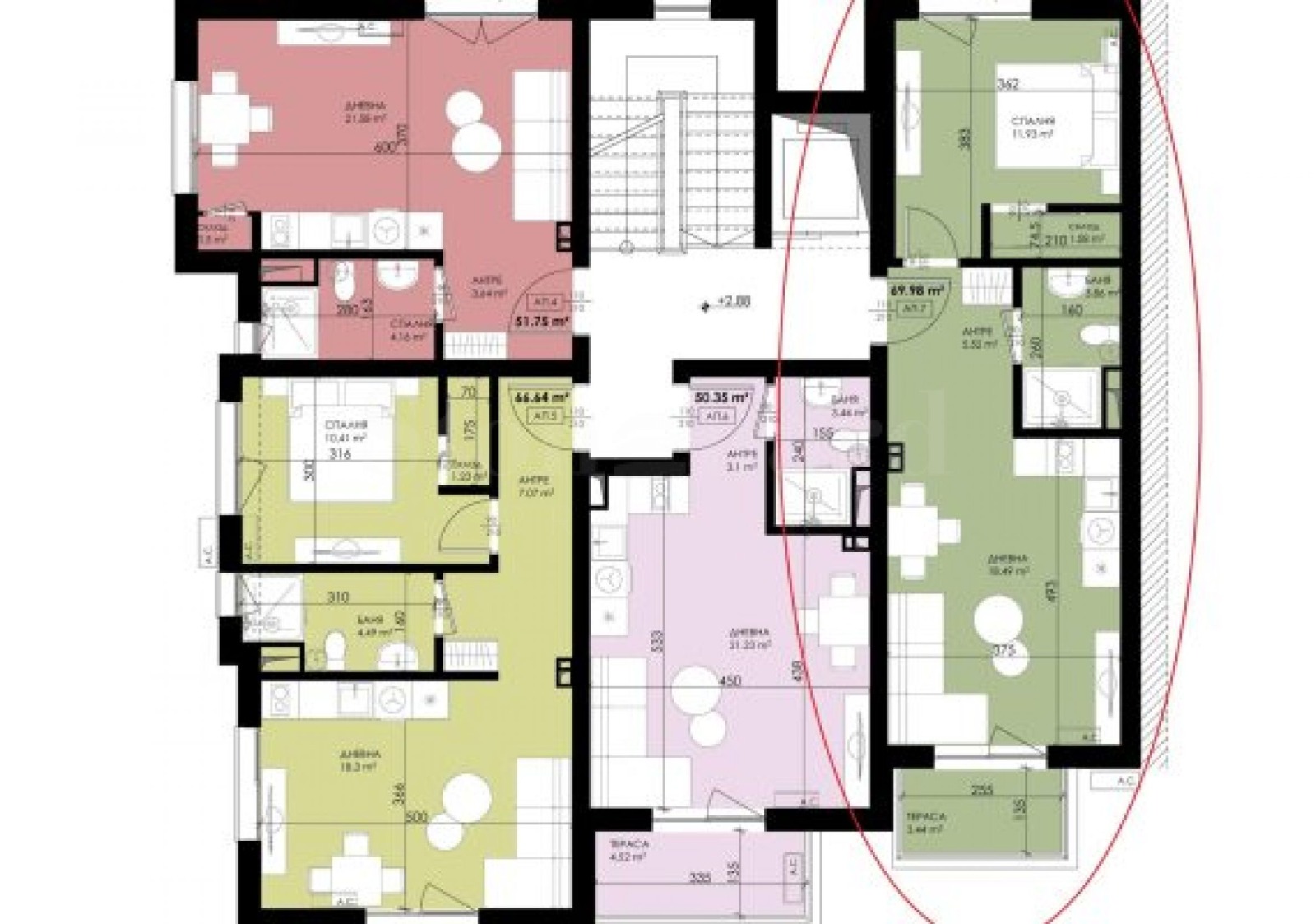 Продава 2-СТАЕН, гр. Созопол, област Бургас, снимка 2 - Апартаменти - 53107668