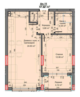 1 chambre Vazrajdane 3, Varna