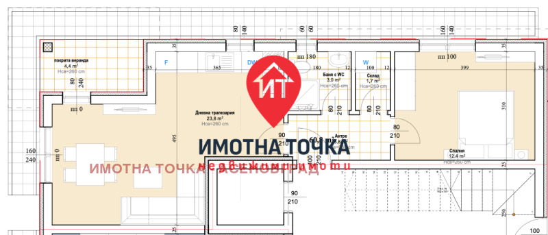 Na prodej  1 ložnice oblast Plovdiv , Asenovgrad , 195 m2 | 54134881 - obraz [10]