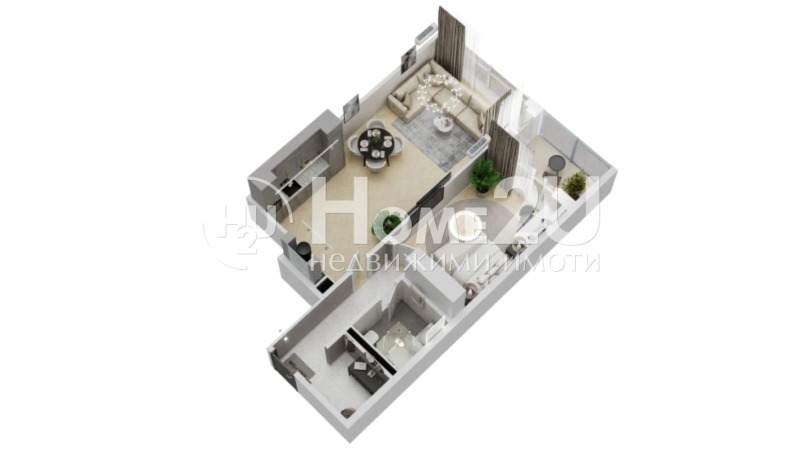 Продава 2-СТАЕН, гр. Варна, Кайсиева градина, снимка 5 - Апартаменти - 53459971