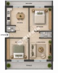 Продава  3-стаен град Варна , Цветен квартал , 81 кв.м | 48741284