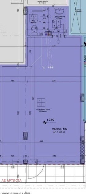 Продава МАГАЗИН, гр. София, Обеля 2, снимка 2 - Магазини - 48666969