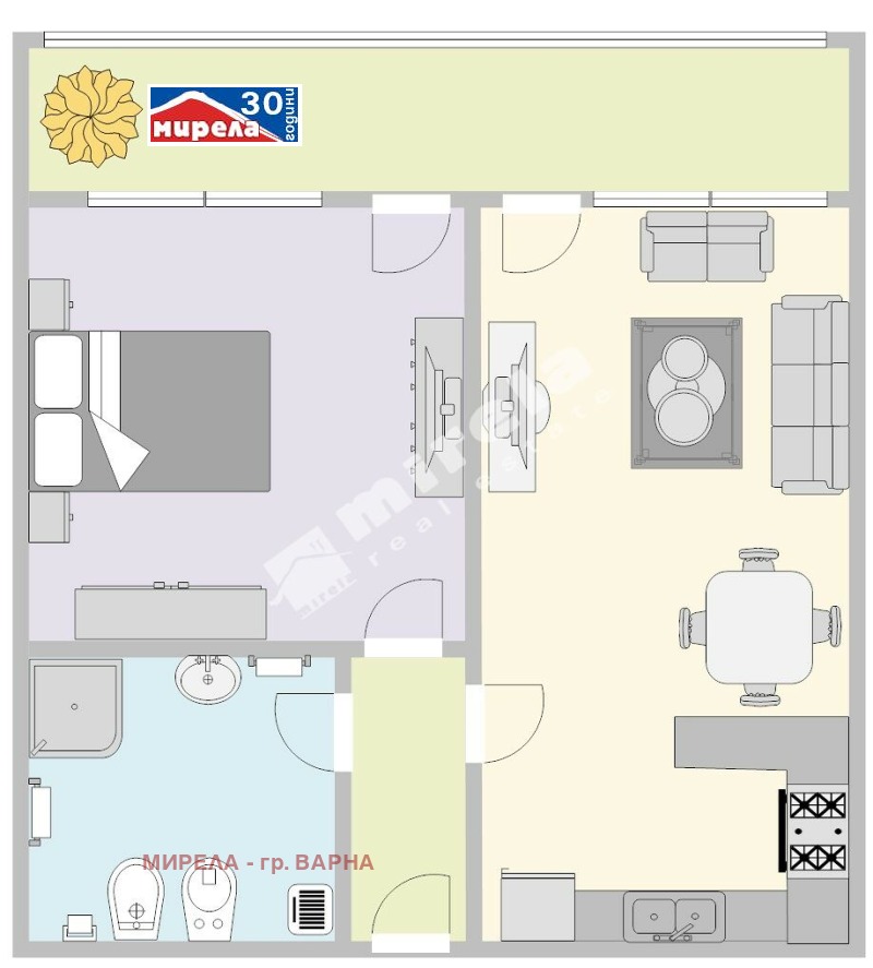 Продава 2-СТАЕН, гр. Варна, Възраждане 1, снимка 15 - Апартаменти - 52341095