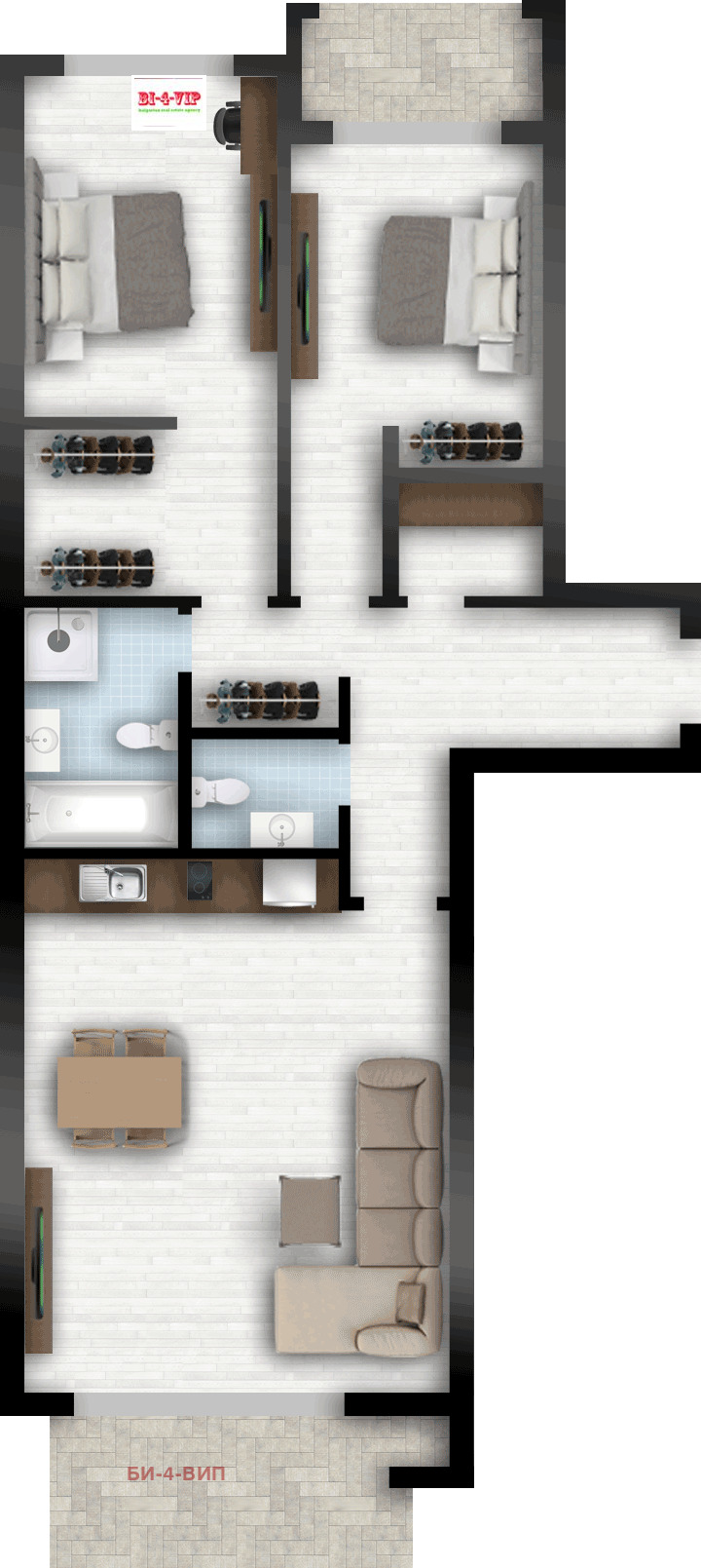 Продава 3-СТАЕН, гр. София, Кръстова вада, снимка 6 - Апартаменти - 55258440