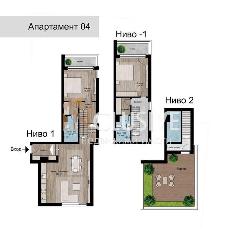 Продава МЕЗОНЕТ, гр. София, м-т Гърдова глава, снимка 11 - Aпартаменти - 49161557