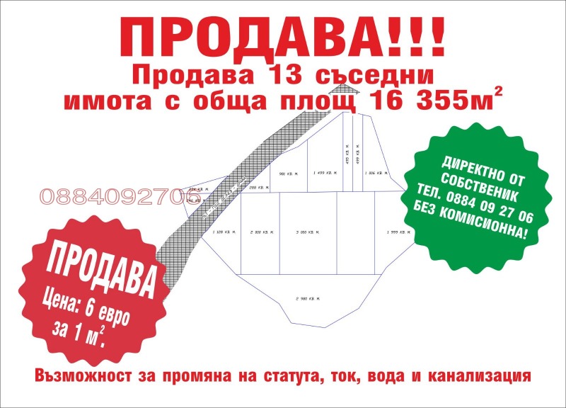 Satılık  Kara bölge Blagoevgrad , Ilinden , 16350 dka | 95008903
