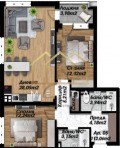 Продава  3-стаен град Пловдив , Беломорски , 112 кв.м | 96531571 - изображение [2]