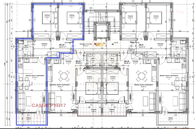 Продава 3-СТАЕН, гр. Добрич, Свети Георги, снимка 3 - Aпартаменти - 47475866