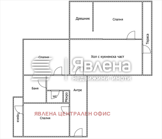 Продава 4-СТАЕН, гр. София, Изток, снимка 2 - Апартаменти - 53895132