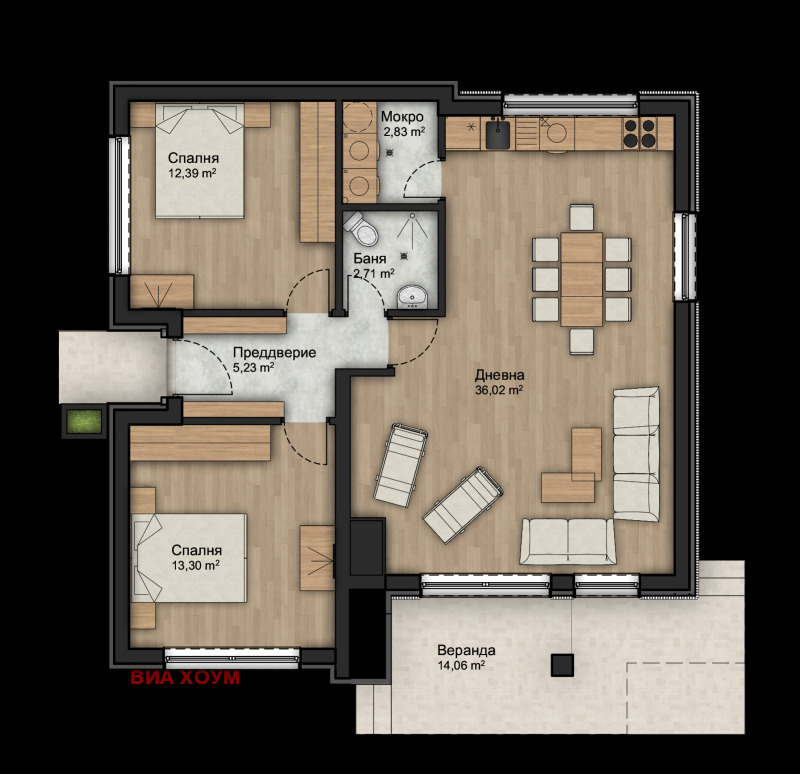 Продава КЪЩА, с. Алдомировци, област София област, снимка 3 - Къщи - 52877279