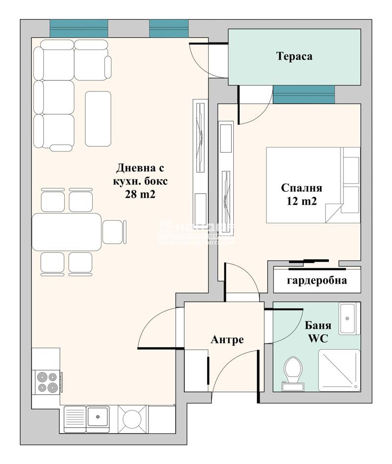 Продава 2-СТАЕН, гр. Пловдив, Въстанически, снимка 2 - Aпартаменти - 49487521