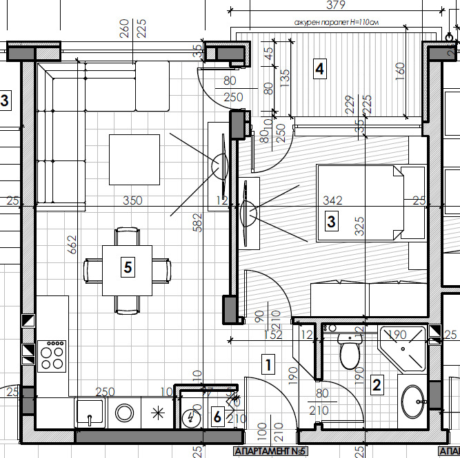 Продава 2-СТАЕН, гр. Шумен, Пазара, снимка 2 - Апартаменти - 52813857