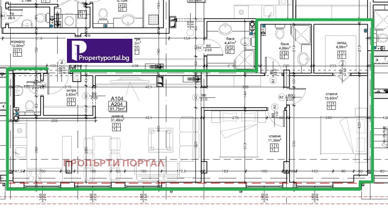 Til salgs  2 soverom Sofia , Malinova dolina , 112 kvm | 12530189