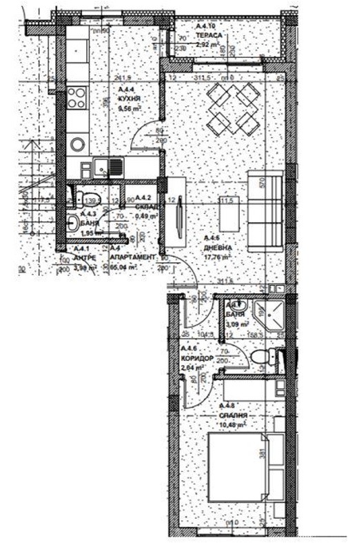 Till salu  2 sovrum Sofia , Krastova vada , 76 kvm | 64198985 - bild [3]