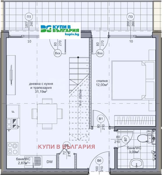 Продава МЕЗОНЕТ, гр. Варна, Младост 2, снимка 4 - Апартаменти - 53082617