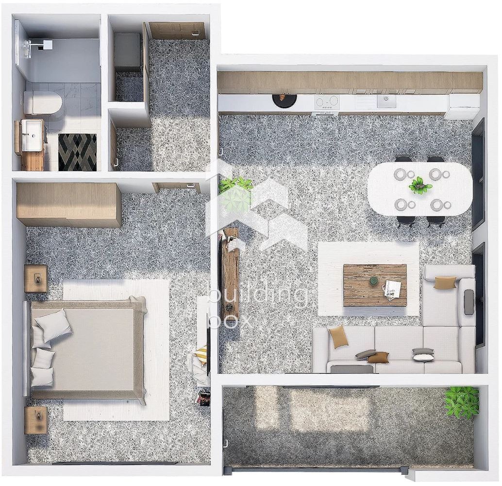 Продава 2-СТАЕН, гр. Пловдив, Христо Смирненски, снимка 3 - Апартаменти - 55118558
