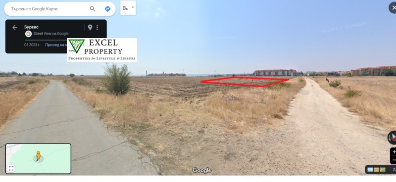 Продава ПАРЦЕЛ в област Бургас, гр. Ахелой - 7653 кв.м / 240 000 € » 469 399.20 лв., ЕКСЕЛ ПРОПЪРТИ БЪЛГАРИЯ