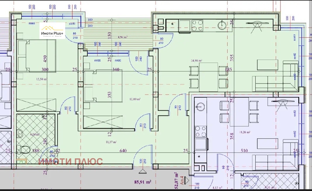 Продава 3-СТАЕН, гр. Пазарджик, Център, снимка 4 - Апартаменти - 55475435
