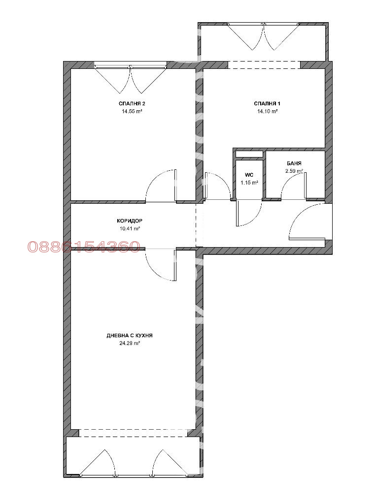 Продава 3-СТАЕН, гр. София, Красно село, снимка 10 - Апартаменти - 54248729