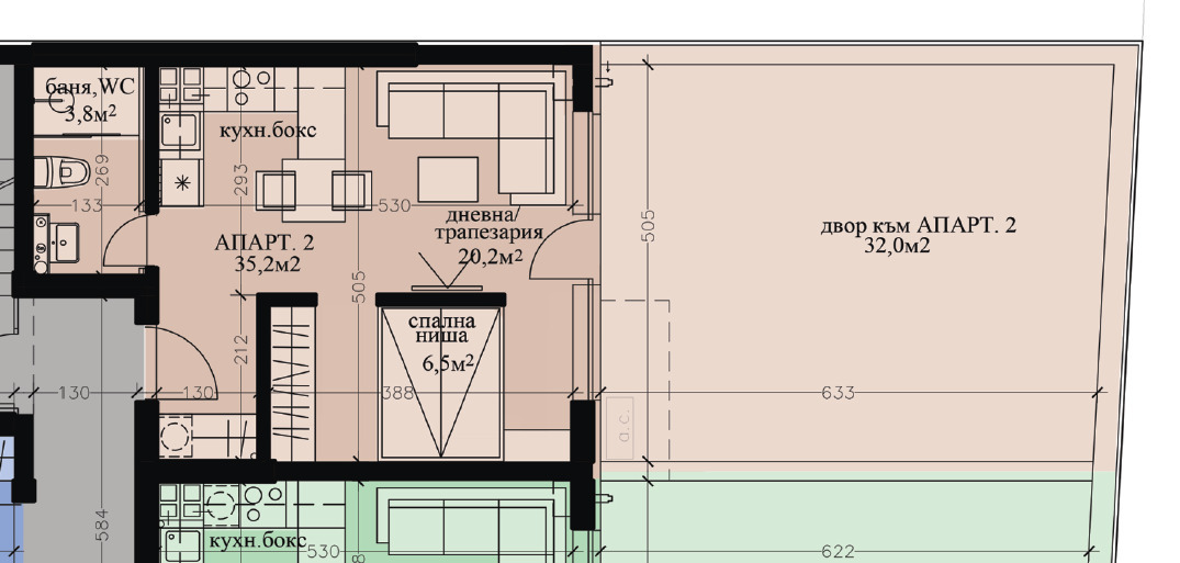 Продава 2-СТАЕН, гр. София, Студентски град, снимка 2 - Апартаменти - 53710396