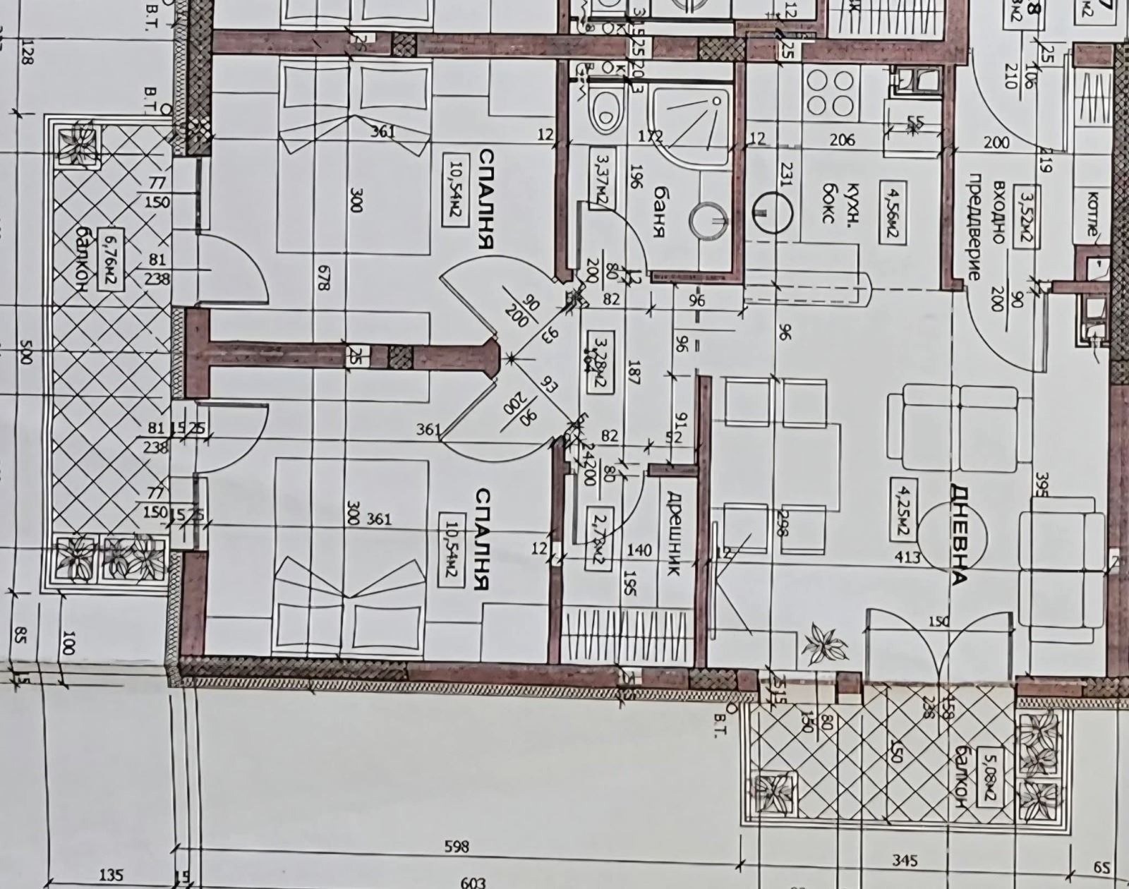 Продава 3-СТАЕН, гр. Костинброд, област София област, снимка 3 - Апартаменти - 54616165