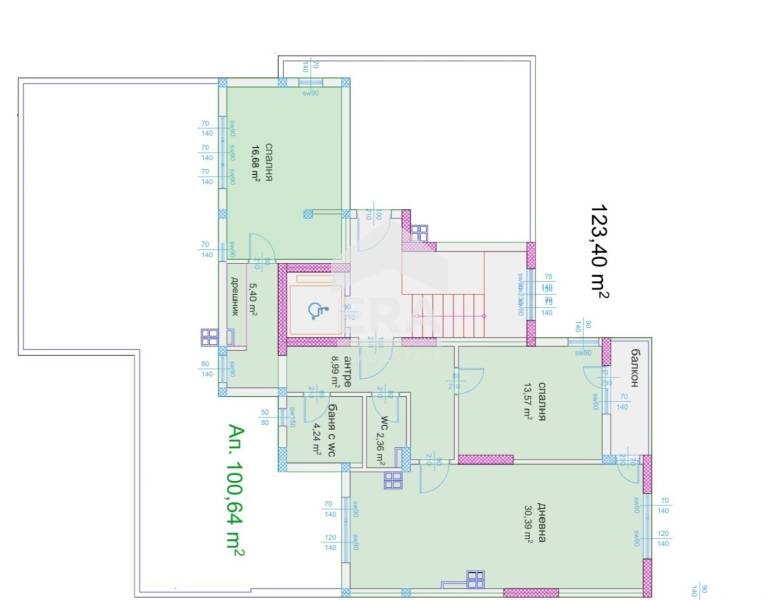 Zu verkaufen  2 Schlafzimmer Warna , Wazraschdane 2 , 123 qm | 19136065 - Bild [5]
