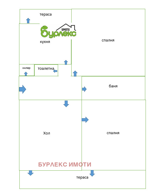 In vendita  2 camere da letto Varna , Levski 2 , 83 mq | 17332538 - Immagine [11]
