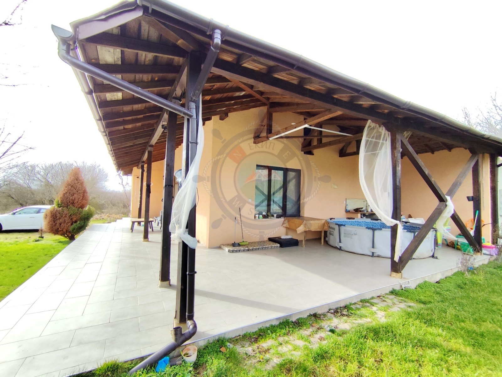 Продава КЪЩА, с. Средно село, област Варна, снимка 2 - Къщи - 53492884