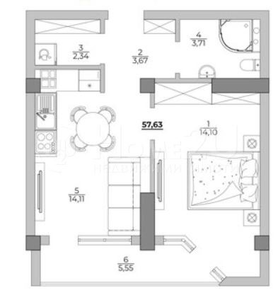 Продава 2-СТАЕН, гр. Варна, к.к. Чайка, снимка 2 - Aпартаменти - 46859336