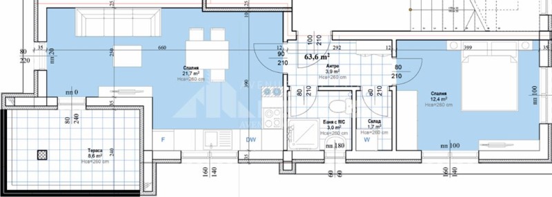 En venta  1 dormitorio región Plovdiv , Asenovgrad , 78 metros cuadrados | 90356529 - imagen [2]