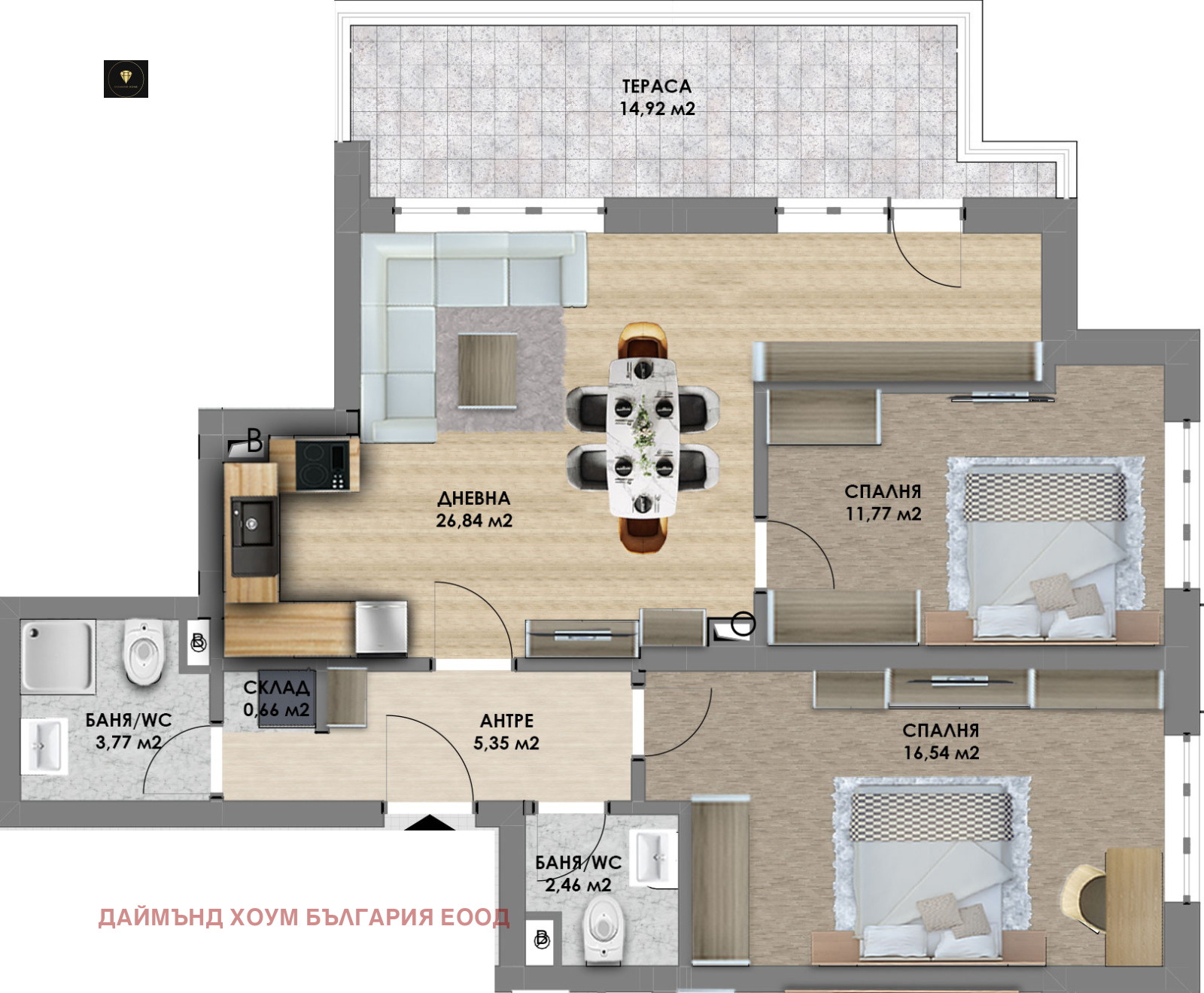 Продава 3-СТАЕН | Imot.bg — изображение 3