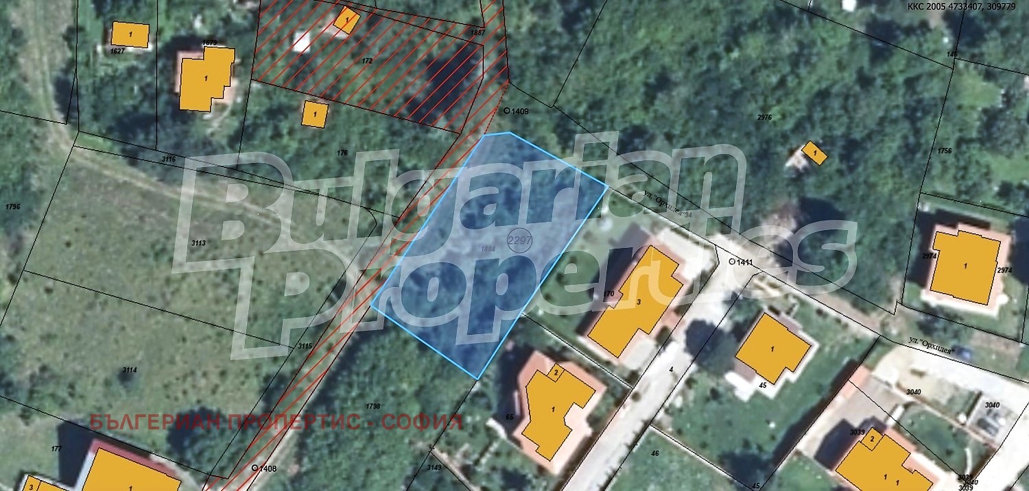 Продава ПАРЦЕЛ, гр. София, гр. Банкя, снимка 6 - Парцели - 55600055