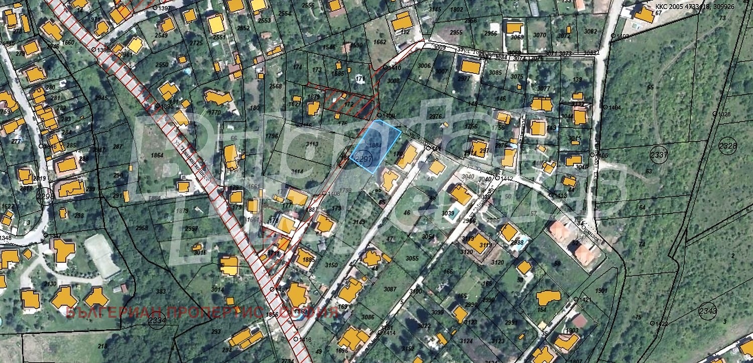 Продава ПАРЦЕЛ, гр. София, гр. Банкя, снимка 3 - Парцели - 55600055
