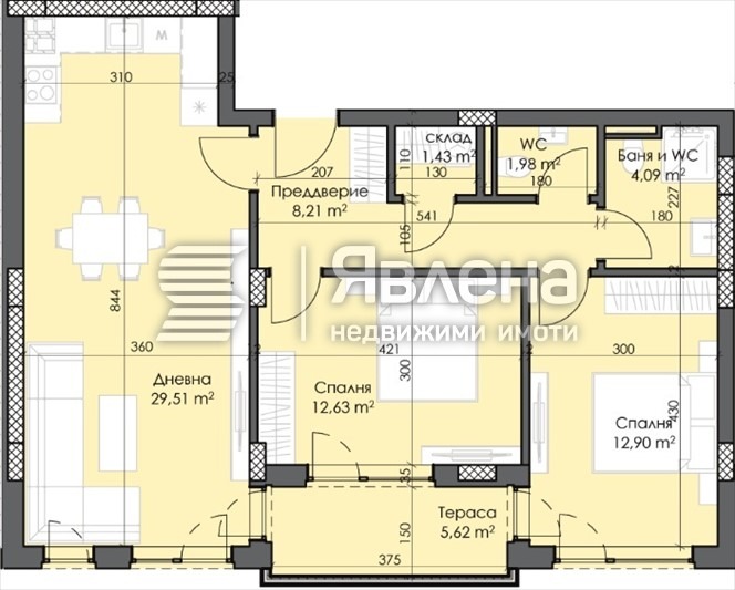 Продава 3-СТАЕН, гр. Пловдив, Тракия