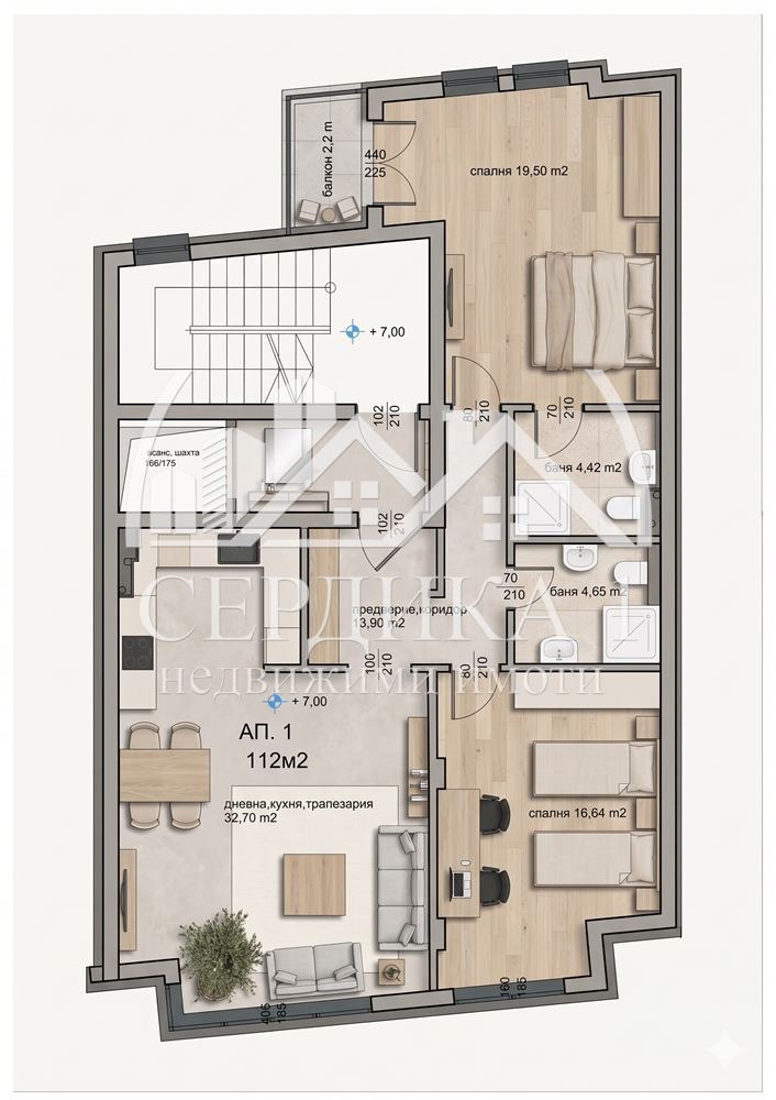 Продава 3-СТАЕН, гр. София, Банишора, снимка 3 - Апартаменти - 54290783