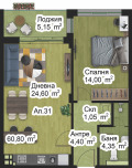 Продава 2-СТАЕН, гр. Пловдив, Западен, снимка 3