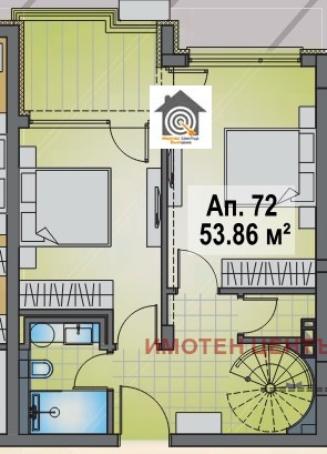 Na prodej  1 ložnice Sofia , Studentski grad , 63 m2 | 57327296 - obraz [4]