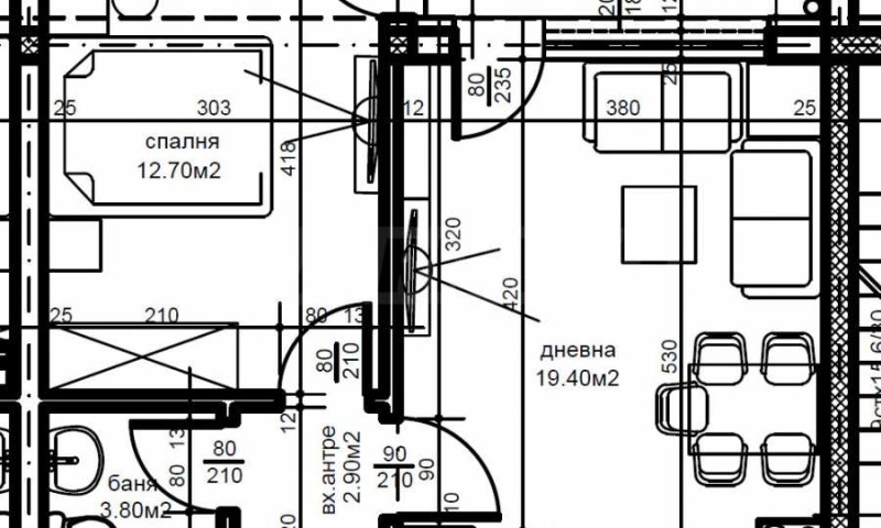 Продава 2-СТАЕН, гр. Пловдив, Беломорски, снимка 5 - Aпартаменти - 48688002