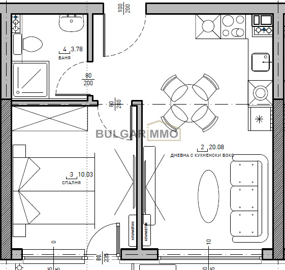 Продава  2-стаен град София , Малинова долина , 52 кв.м | 47397597 - изображение [2]