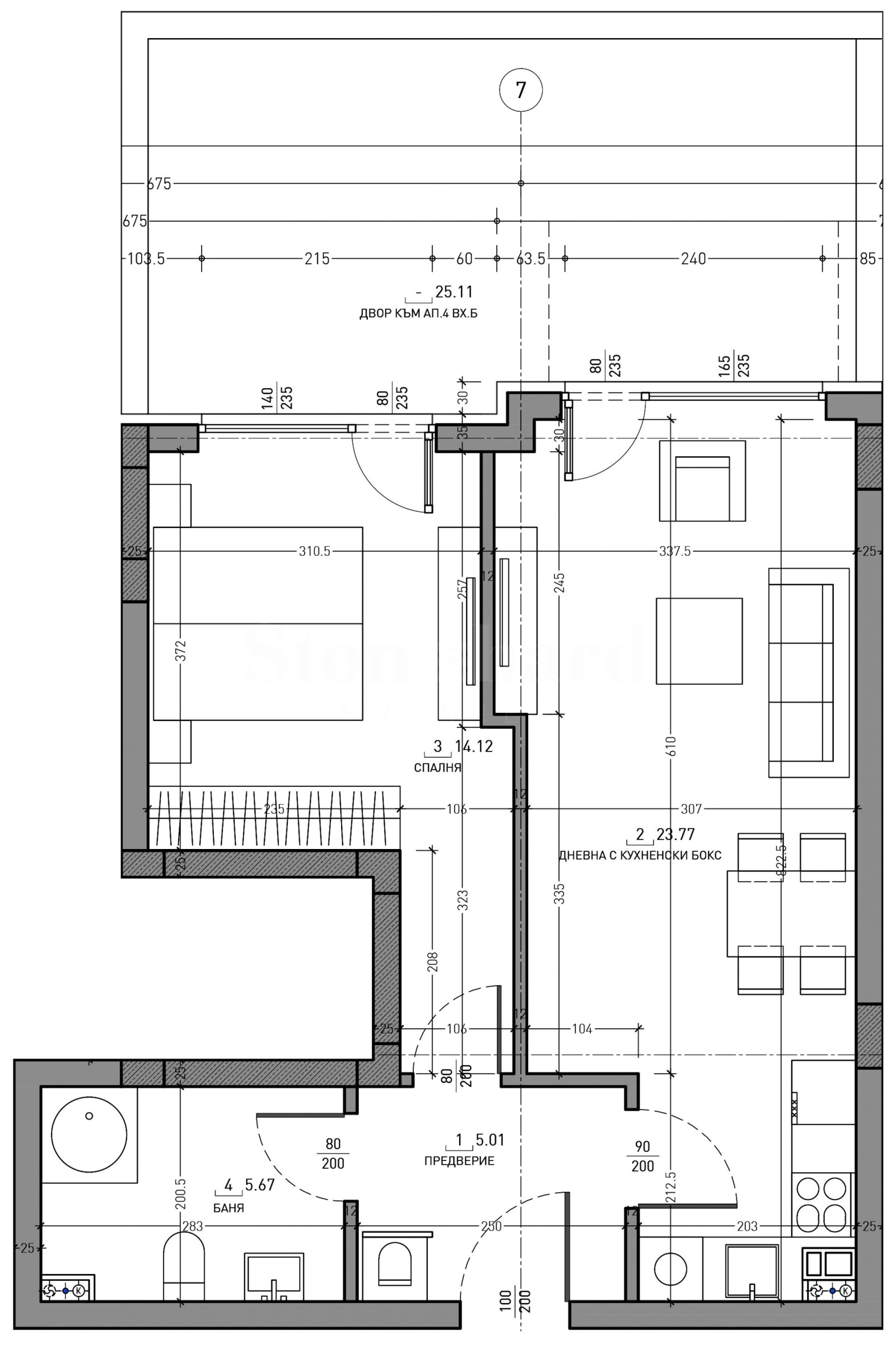 Продава 2-СТАЕН, гр. София, Малинова долина, снимка 2 - Апартаменти - 52215137