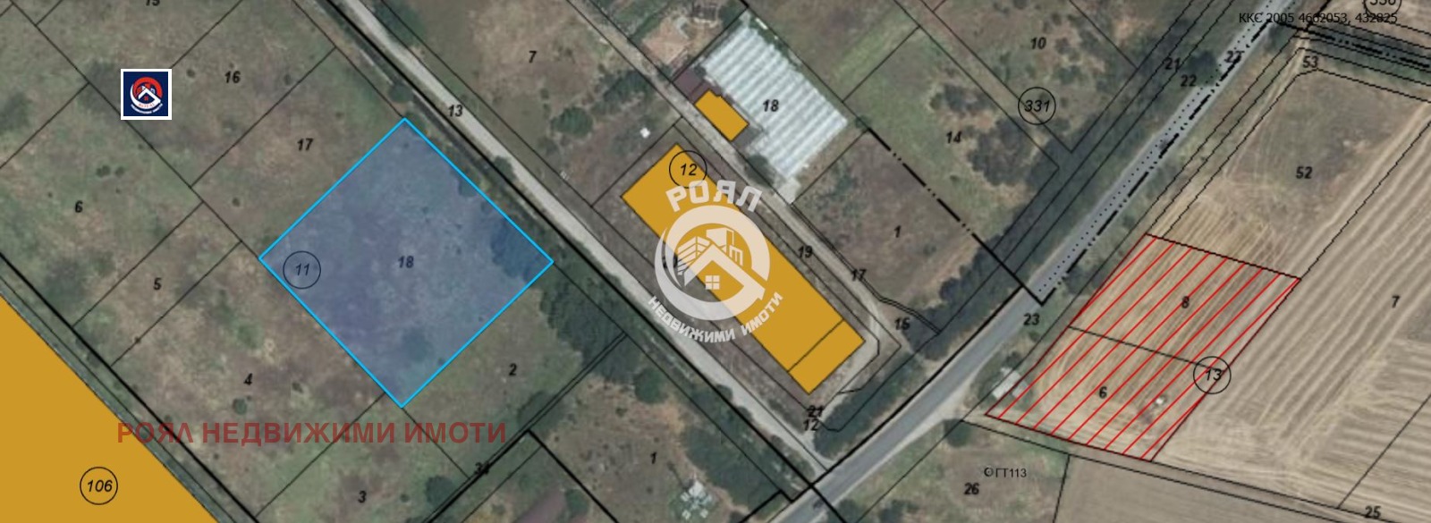 Продава ПАРЦЕЛ, с. Първенец, област Пловдив