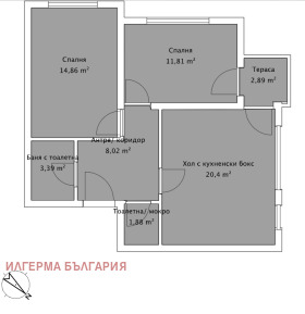 2 bedroom Ovcha kupel, Sofia 1